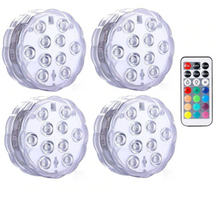 Load image into Gallery viewer, LEDFantasy - Change Any Backyard From 'Meh' To 'Wow' - IP68 Waterproof 16 Color Submersible LED Lights
